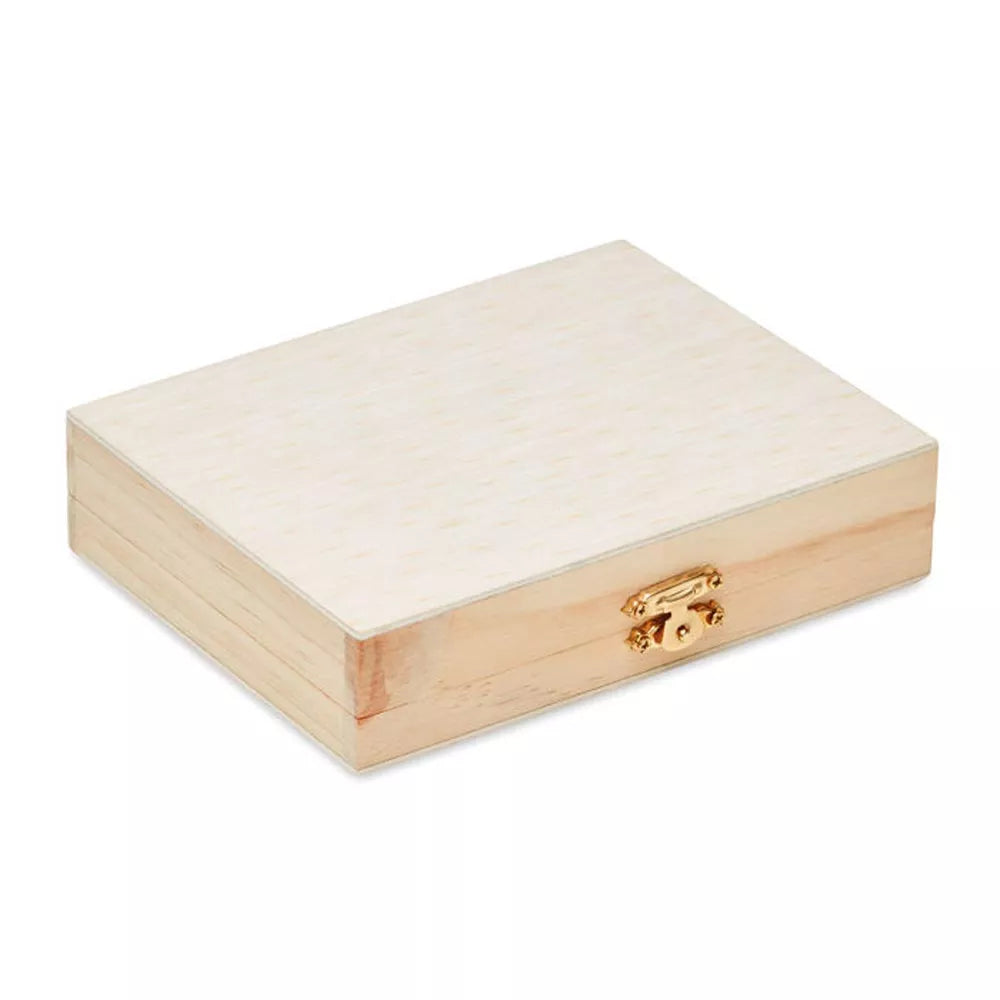 Malset im Holz-Etui für Kinder, mit Namensgravur