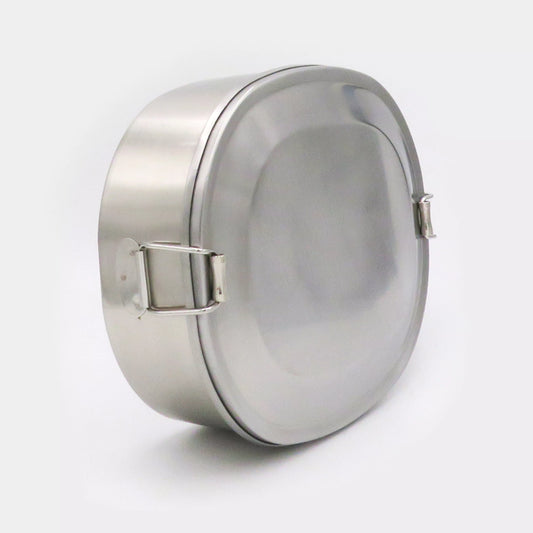 Brotdose aus Metall (groß) - Mit Wunschgravur