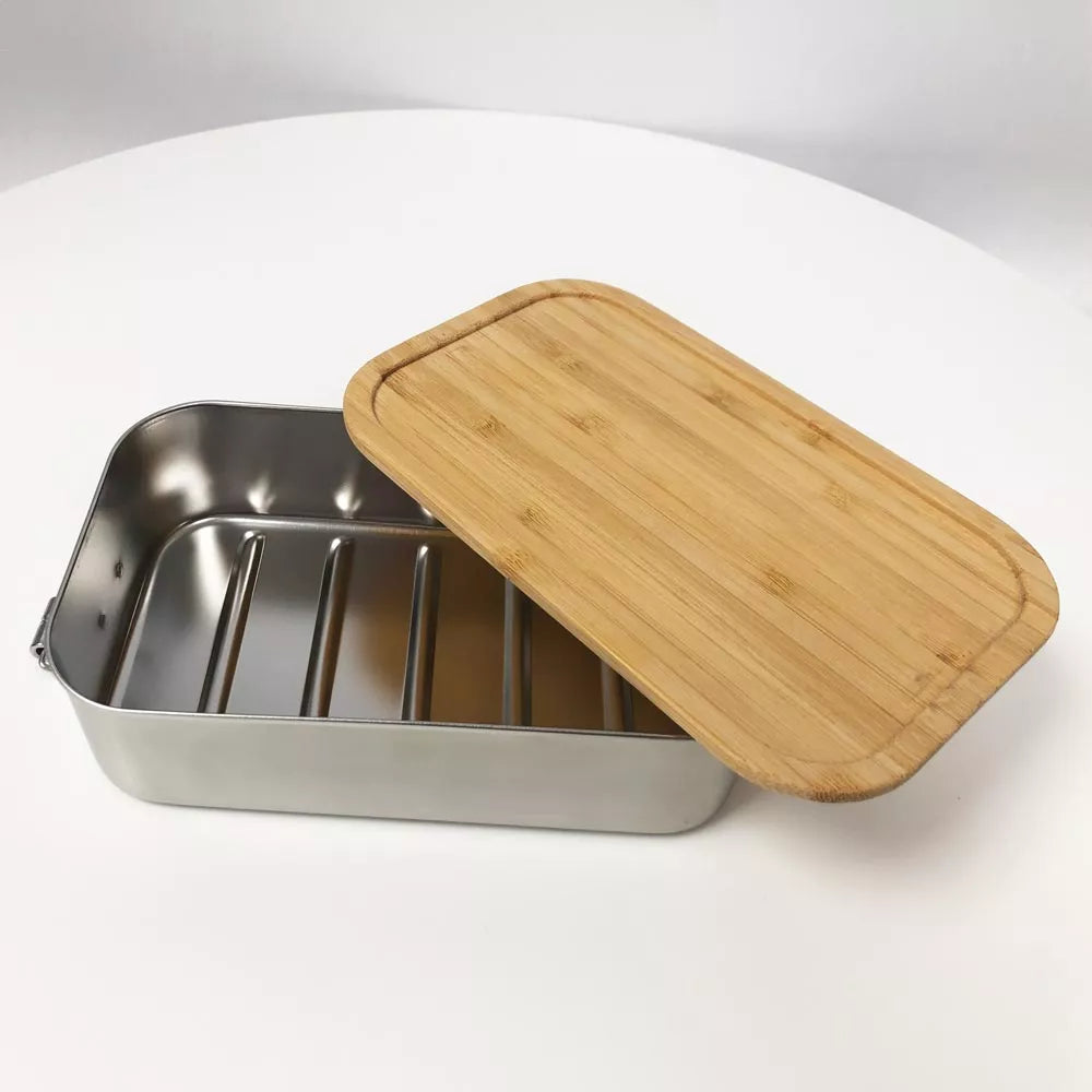 Lunchbox "Clown zum Frühstück" Bambus, groß