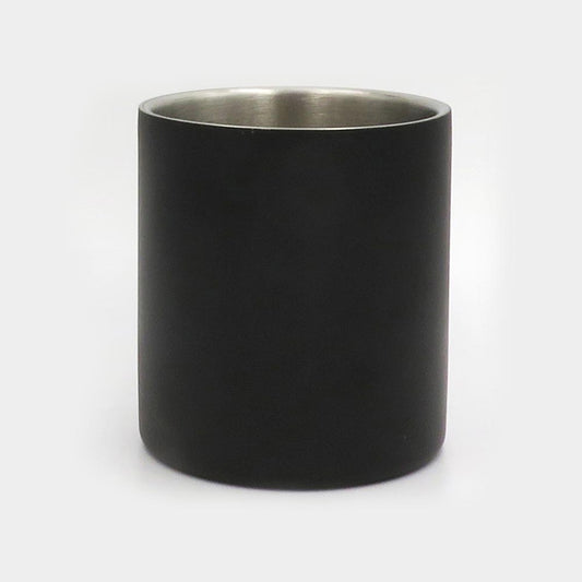 Edelstahltasse (schwarz) mit individueller Gravur