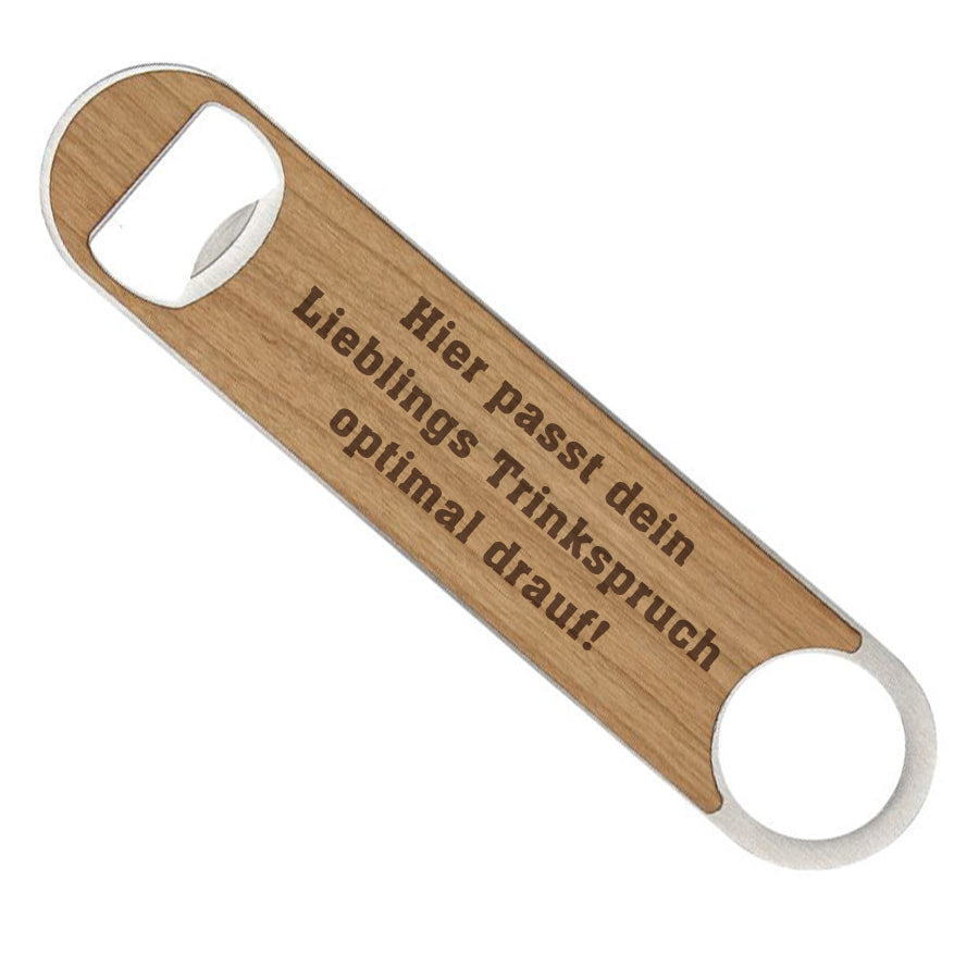 Speedopener mit Holzbeschichtung