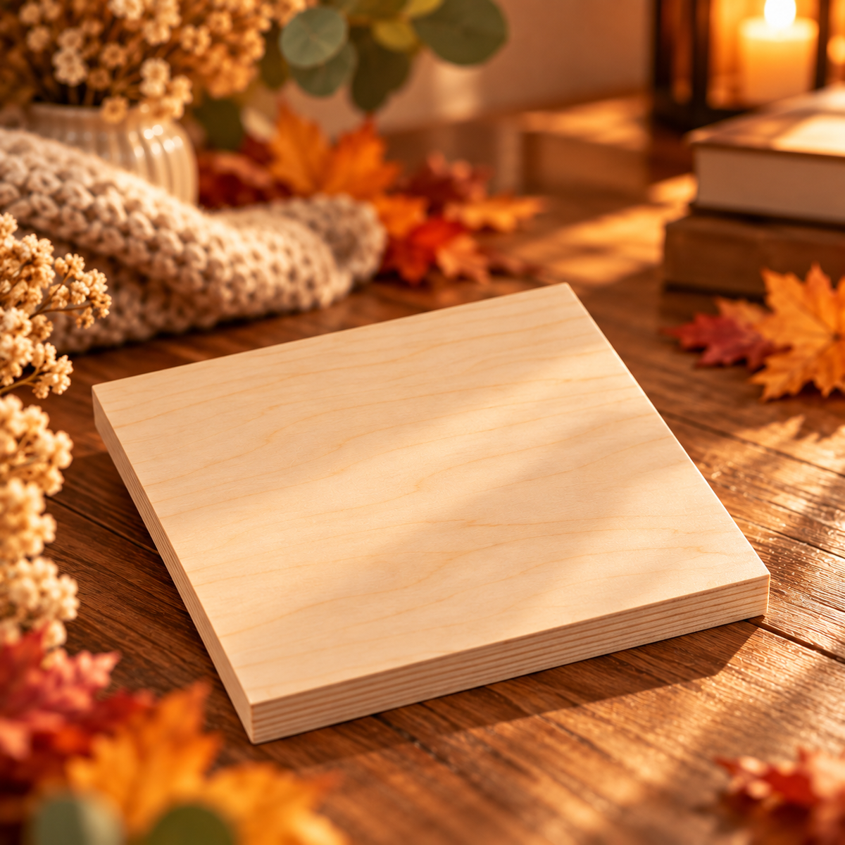 Holzfoto, UV-Druck, 12x12cm