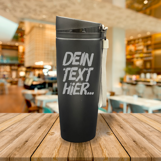 Coffee-Togo Becher "Early Morning", mit individueller Gravur