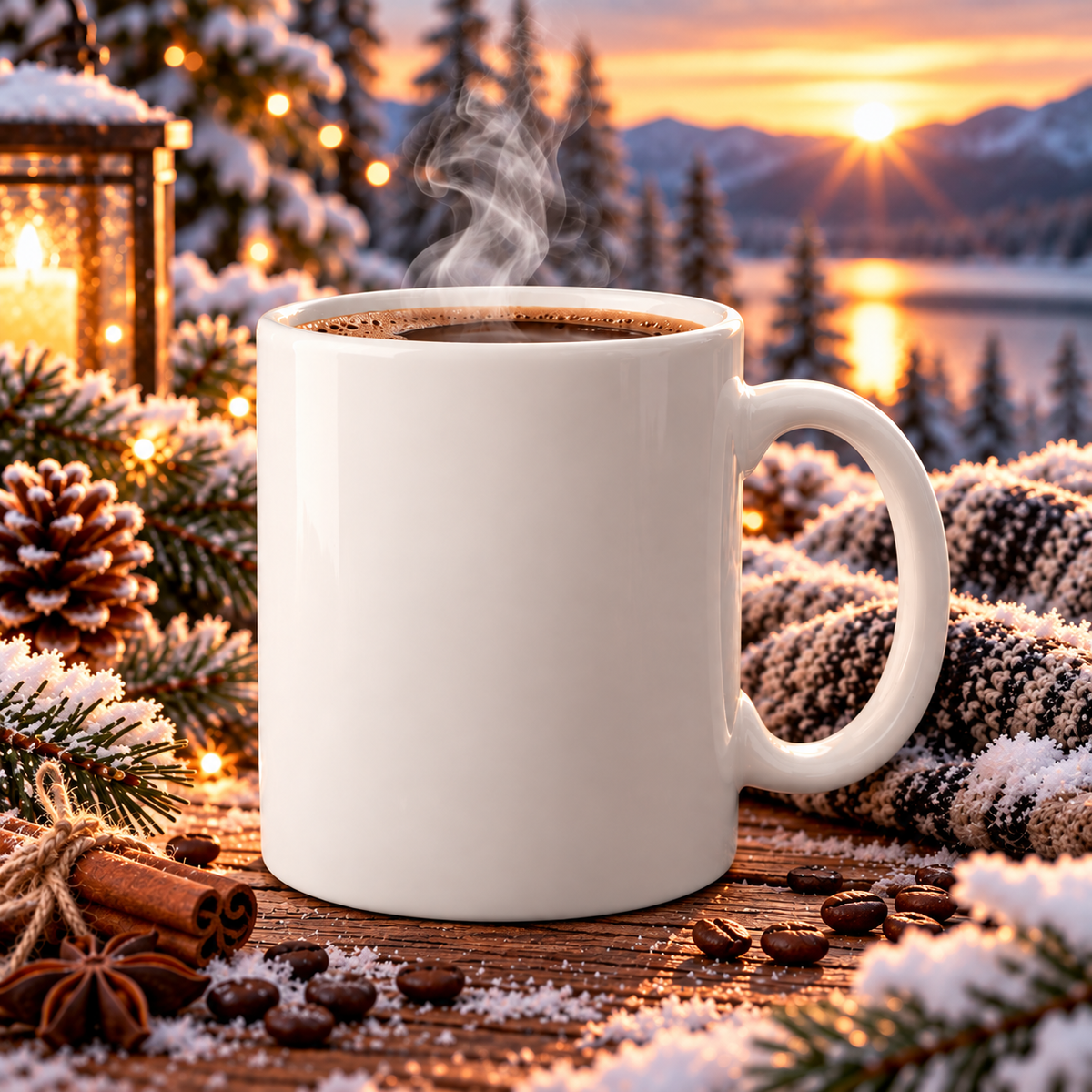 Weiße Keramiktasse - Individuell bedruckt